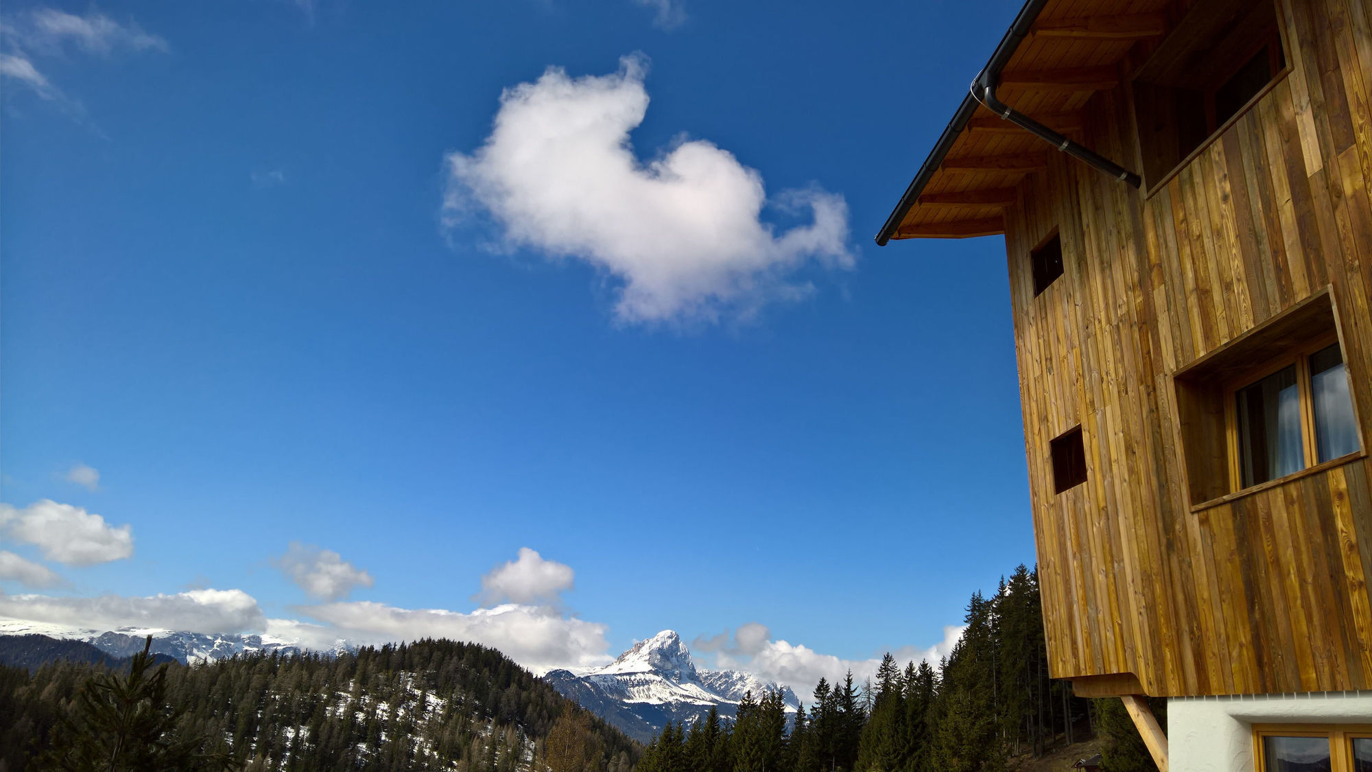 Alpine Hotel Gran Foda' San Vigilio Di Marebbe Bagian luar foto