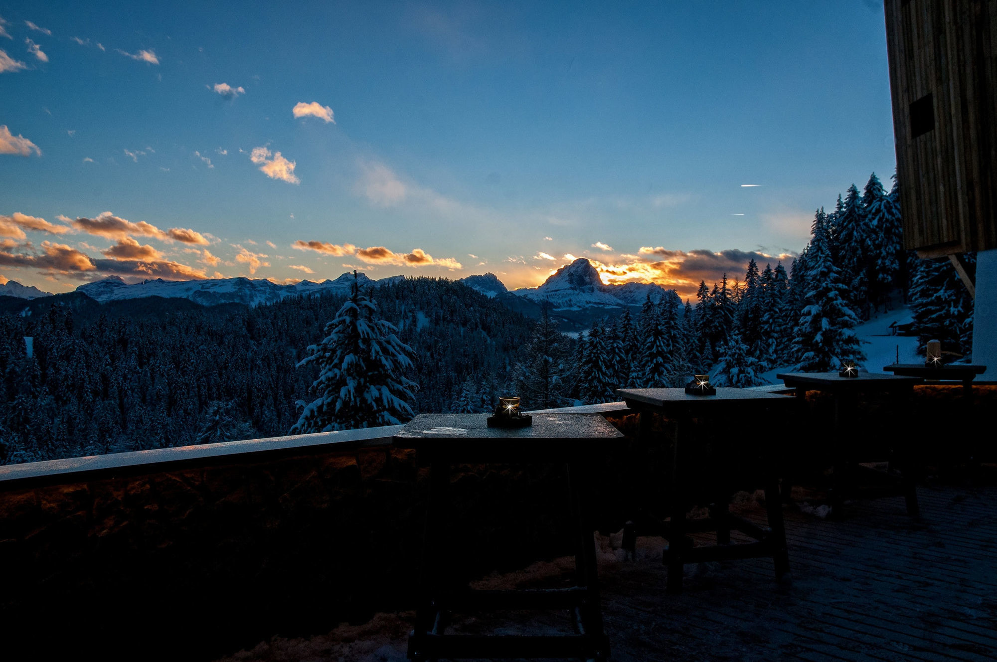 Alpine Hotel Gran Foda' San Vigilio Di Marebbe Restoran foto