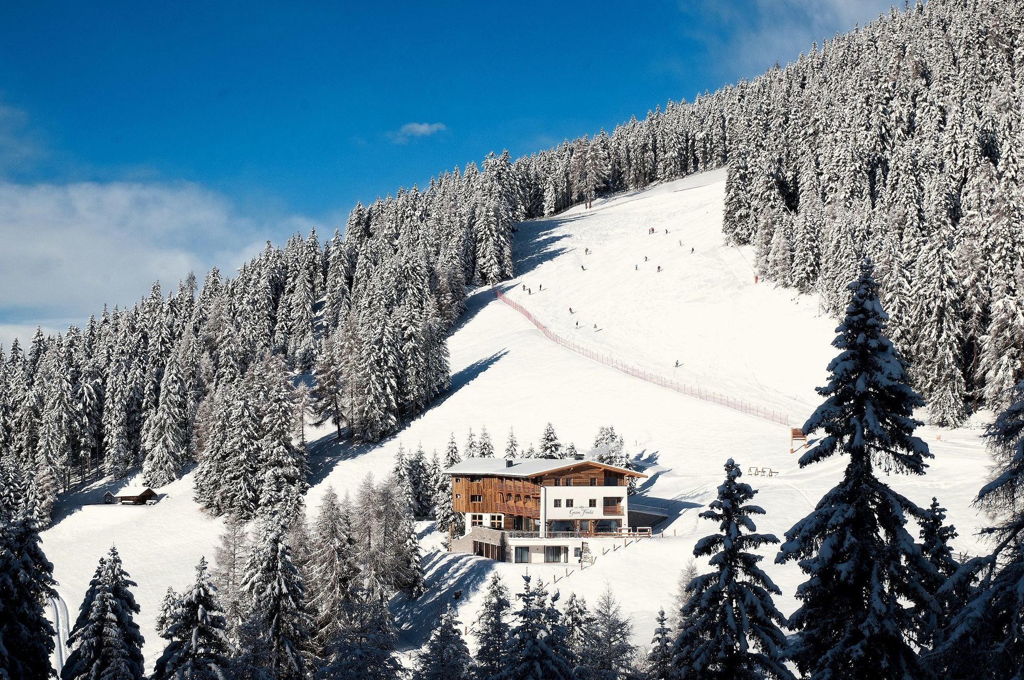 Alpine Hotel Gran Foda' San Vigilio Di Marebbe Bagian luar foto