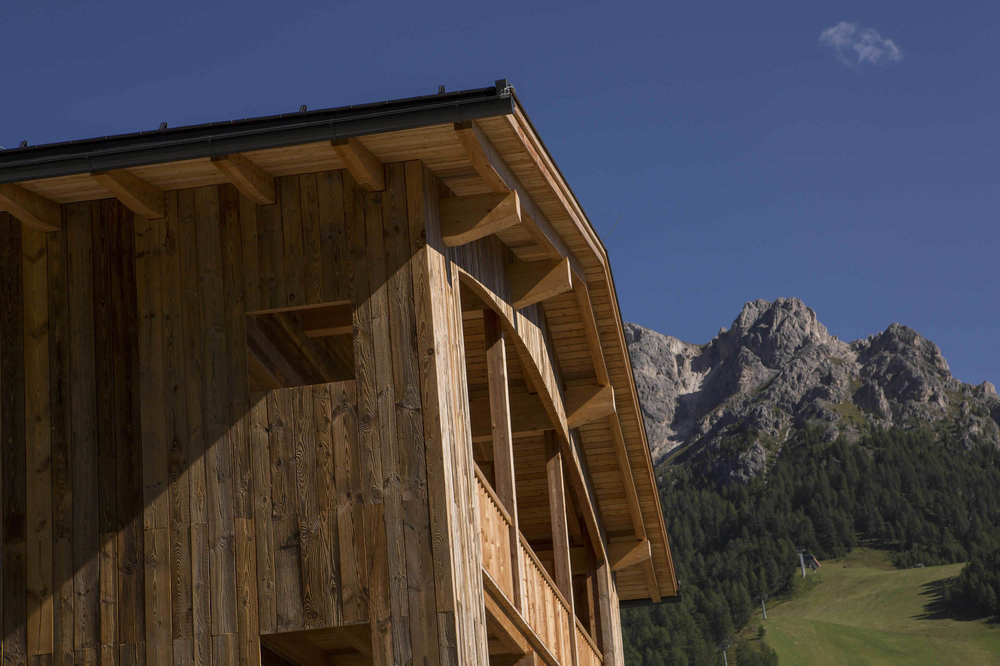 Alpine Hotel Gran Foda' San Vigilio Di Marebbe Bagian luar foto